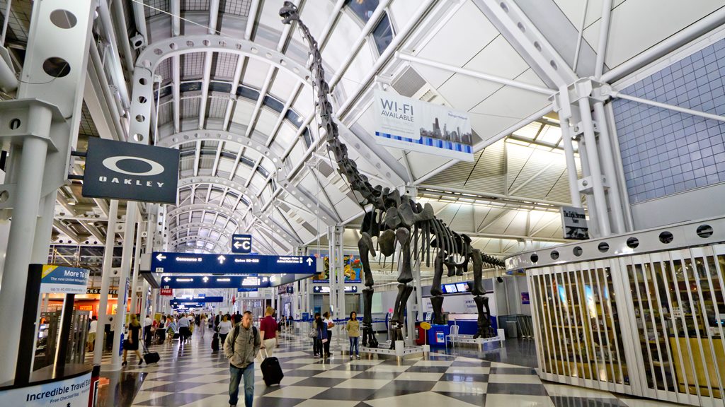 A Chicago O´Hare International Airport I. terminálja