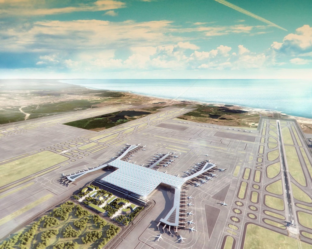 Jövőre nyit Isztambul új gigarepülőtere!