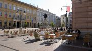 A Klauzál tér Szeged belvárosának klasszicista stílusú tere