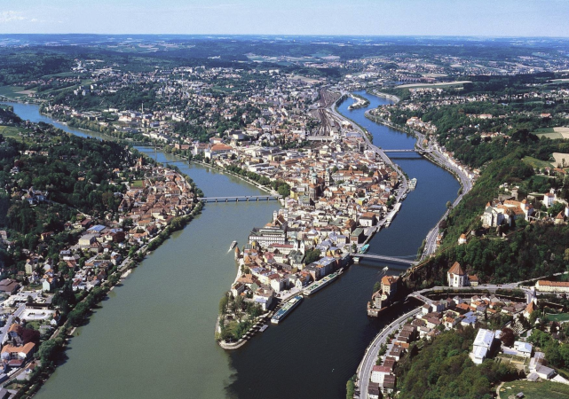 Klasszikus vendégvárás a három folyó találkozásánál: Hotel Restaurant Dreiflüssehof, Passau