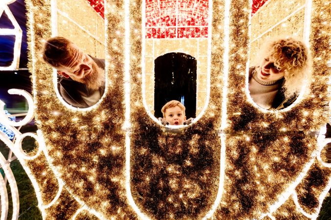 Mesés királynői fénykert Gödöllőn