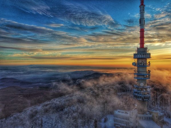 Kékestető, Csúcskő, Máriácska kegyhely a Mátra téli romantikája